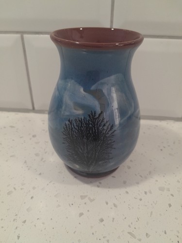 Vintage boscastle pottery - boscastle, vase
