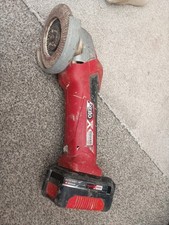 Ozito PXAGS-500U cordless angle grinder with 1x 4ah battery