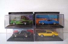 DEAGOSTINI PLYMOUTH HEMI, PONTIAC FIREBIRD, BUICK GSX + CHEVROLET CHEVELLE M.B