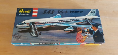 Revell sas jetliner - revell, dc-8
