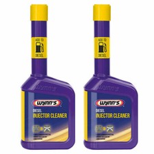 2 x Wynns Diesel Injector Cleaner Engine Fuel Additive System Cleaner 325ML