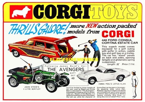 Corgi toys consul - consul/, the