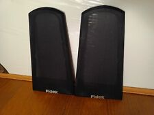 Pair Of Fidek FHS-5510NC Speaker Grilles Cloth Fabric Covers Genuine Original 