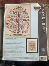 Dimensions vintage family tree - vintage,
