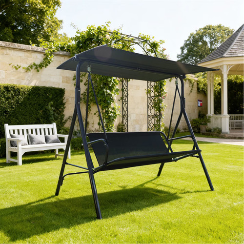 Steel frame patio - frame, swing