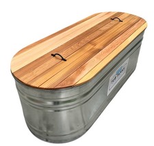 6ft Oval Wide Cedar Lid For