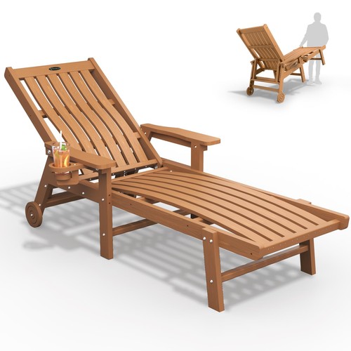Patio chaise lounge - chaise, chair