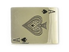 Ace of Spades Belt Buckle -
