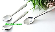 Tea Coffee Spoons (T8) Small Tea Tasting Spoons Teaspoon Stainless Steel 10cm