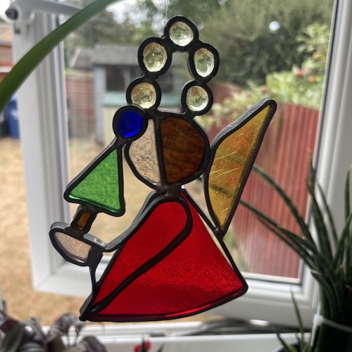Vintage stained glass - vintage,