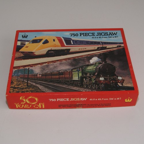 Train 750pc jigsaw - train,