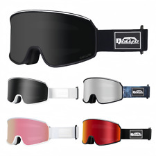 Jet Snow Ski Snowboard Skate Goggles Men Womens Over Glasses OTG Helmet Eyewear