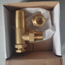 Old School angled Brass Radiator Valve  ¾ inch
