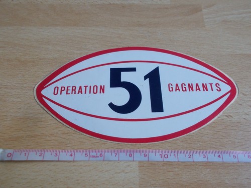 Pastis sticker operation - pastis,