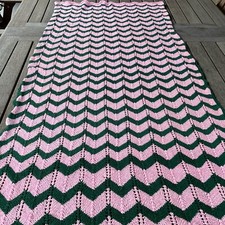 Small Blanket Hand Knitted