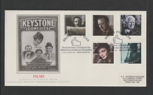 1985 sg1298 1302 silk - 1985, sg1298-1302