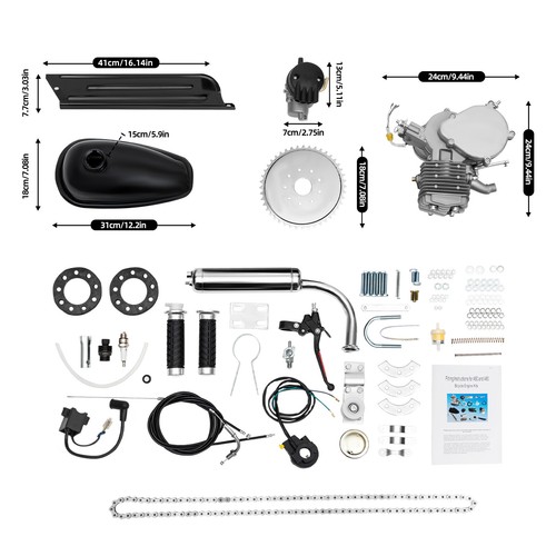 80cc stroke bicycle - bicycle, engine