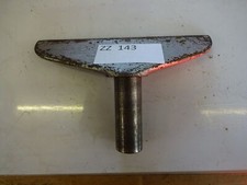 Graduate wood turning lathe turning rest 7 1/4" long x 1" spigot