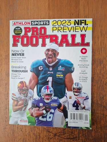 Athlon sports pro football - athlon,