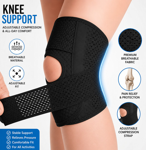 Knee brace side stabilizers - knee,
