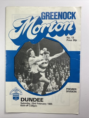 Greenock morton dundee - greenock,