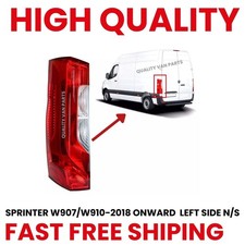 Rear Tail Light Lamp For Mercedes Sprinter W907 W910 Left Passenger Side 2018+