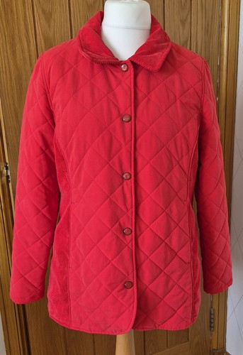 Fab ladies red - red, quilted