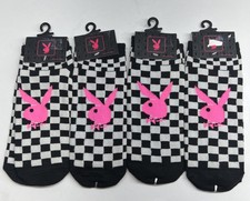 Playboy No Show Socks Lot Of 4