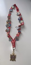 Walt Disney World Lanyard With 18 Trading Pins And Keyring Included. From 2008