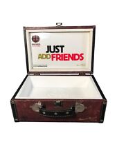 Bacardi Rum Cool Box Mini Suitcase Advertising Retro Tiki Bar Man Cave Picnic