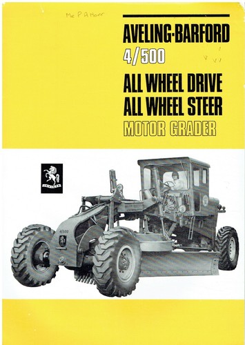 Aveling barford 500 motor - barford,