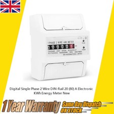 Din Rail KWH Energy Meter 5