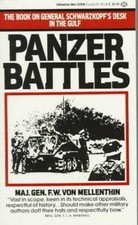 Panzer Battles - 9780345321589, paperback, Major General F W Von Mellenthin