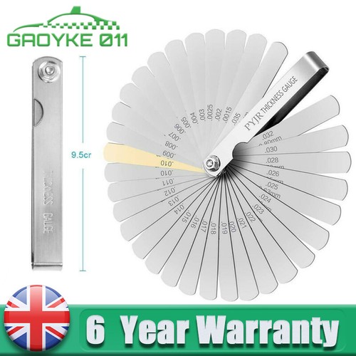 Blades feeler thickness - 32,