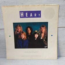 Heart - I Didn't Want To Need You - 12" Vinyl Single Poster Bag Record - VG / VG