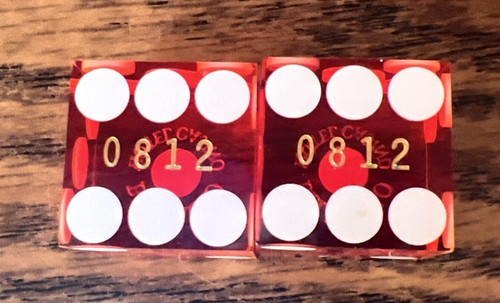 One pair dice bellagio - one,