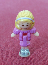 POLLY POCKET LIGHT UP BRIDAL SALON POLLY FIGURE IN PINK DRESS ONLY - 1994