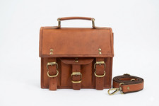 Genuine Leather Satchel