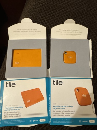 Two tile trackers for keys - two,