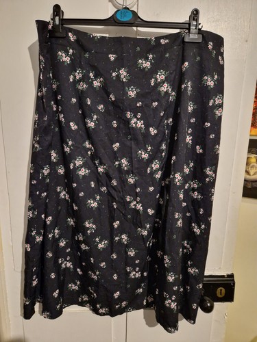 Shein 3xl floral midi - midi, skirt
