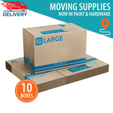 (10 Pack)  Large Moving Boxes