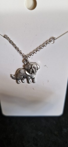 Saint bernard dog necklace - bernard,