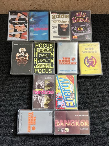 Rave hardcore cassette tapes - cassette,