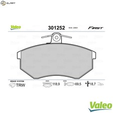 BRAKE PAD SET DISC BRAKE