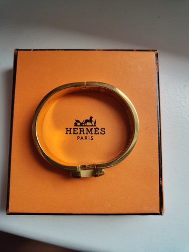 Hermès enamelled hinged - hermès,