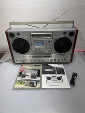 National Panasonic RX-7200 Radio Cassette Boombox Portable Audio Manual