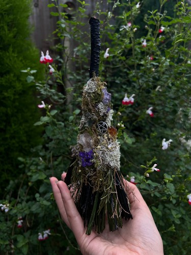 Handmade witch broom - handmade, witch's