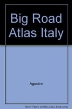 Big Road Atlas Italy, Agostini, Good Condition, ISBN 074951051X