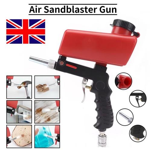 Air sandblasting gun - gun, hand