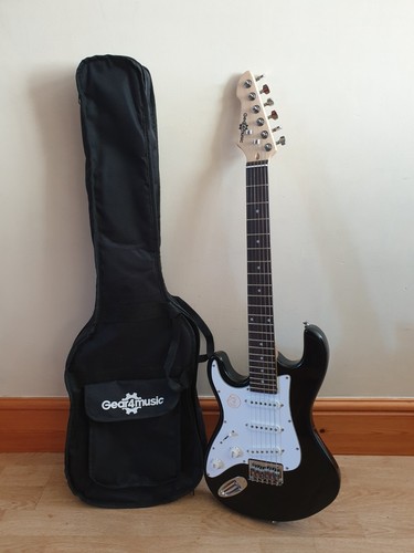 Left handed electric guitar - left,